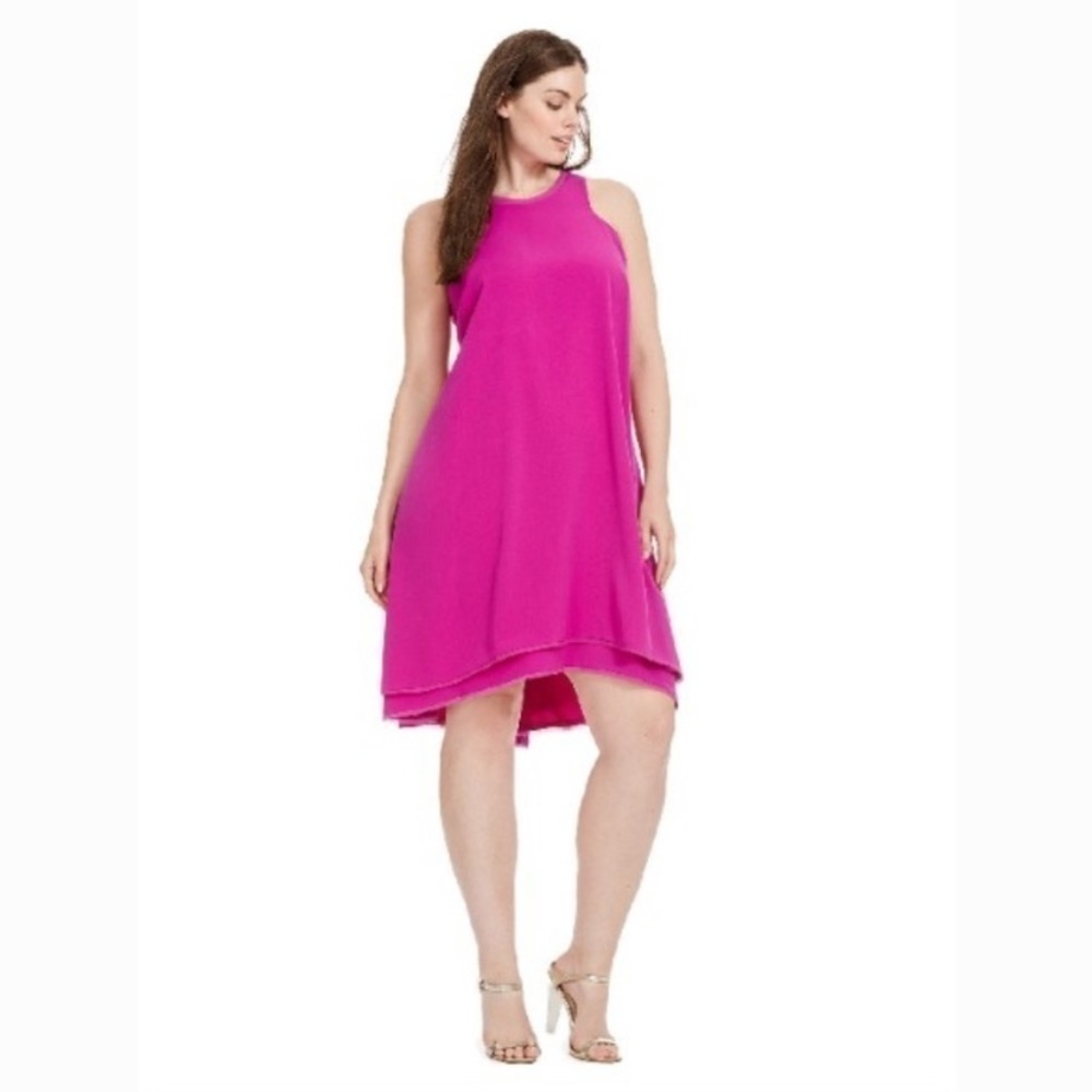 Rachel Roy Fuchsia Party Dress New